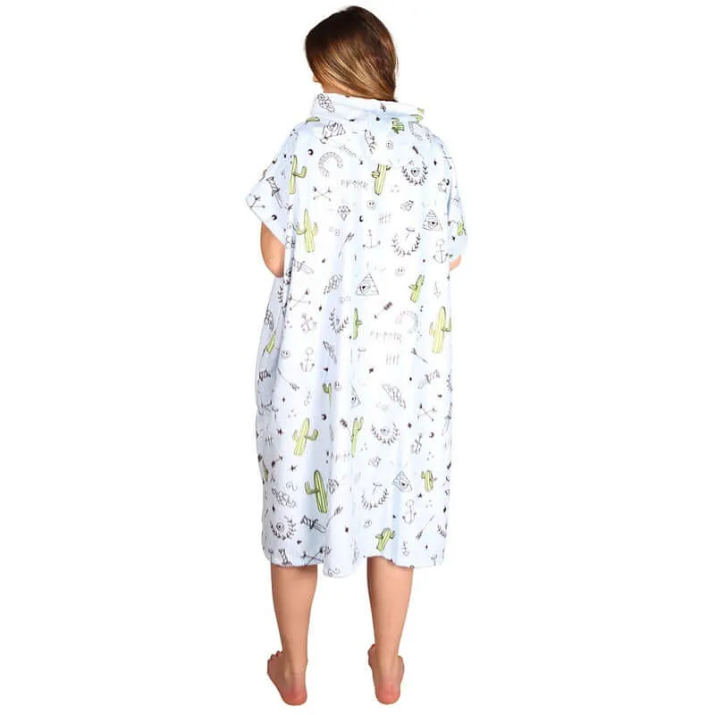 After Essentials Surf Poncho Hype - pacific wash