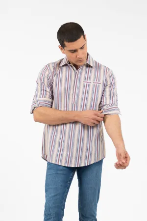 Comfort Tunic Shirt Brown