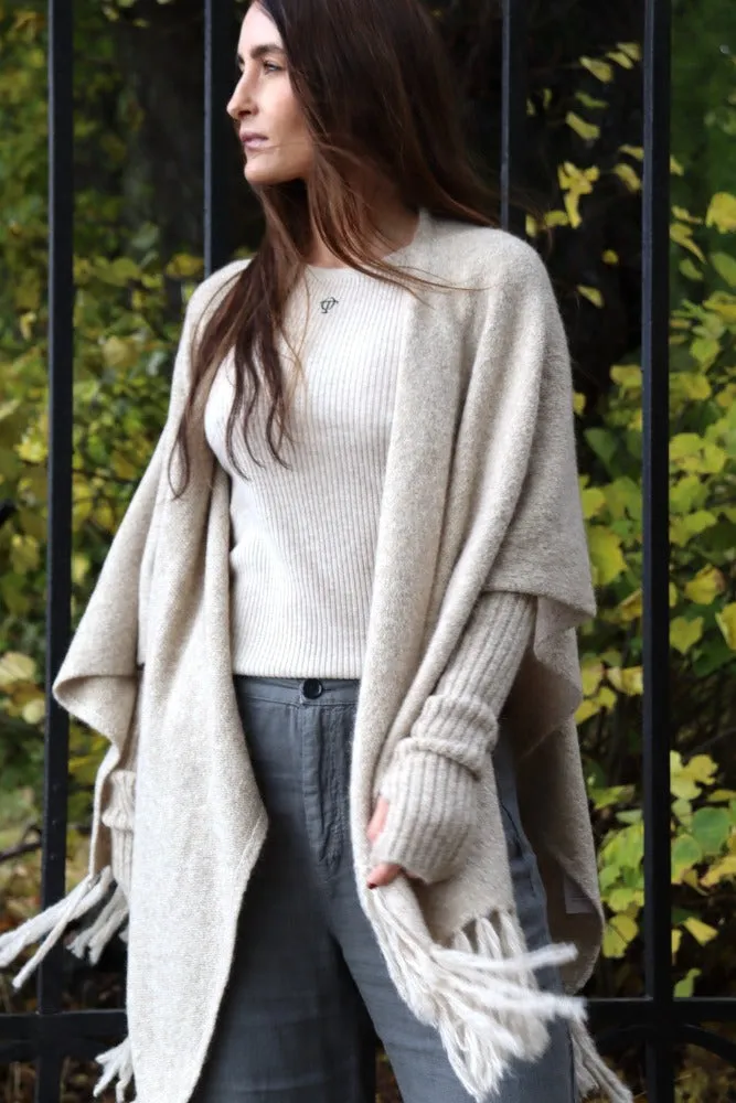 Eva - Poncho - Natural Sand - O´TAY