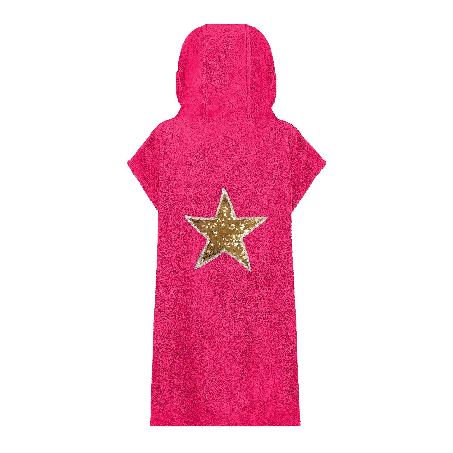 Gold Sequin Star Beach Robe