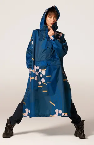 Japanese Blossom Poncho