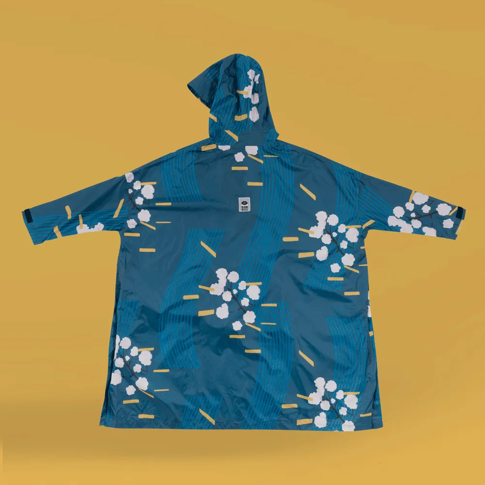 Japanese Blossom Poncho