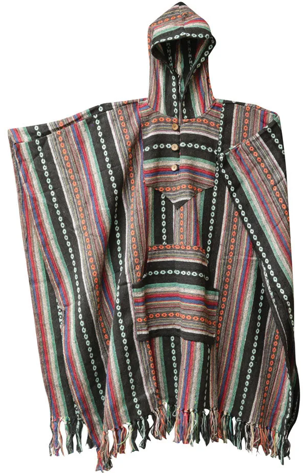 Large Dari Cotton Poncho