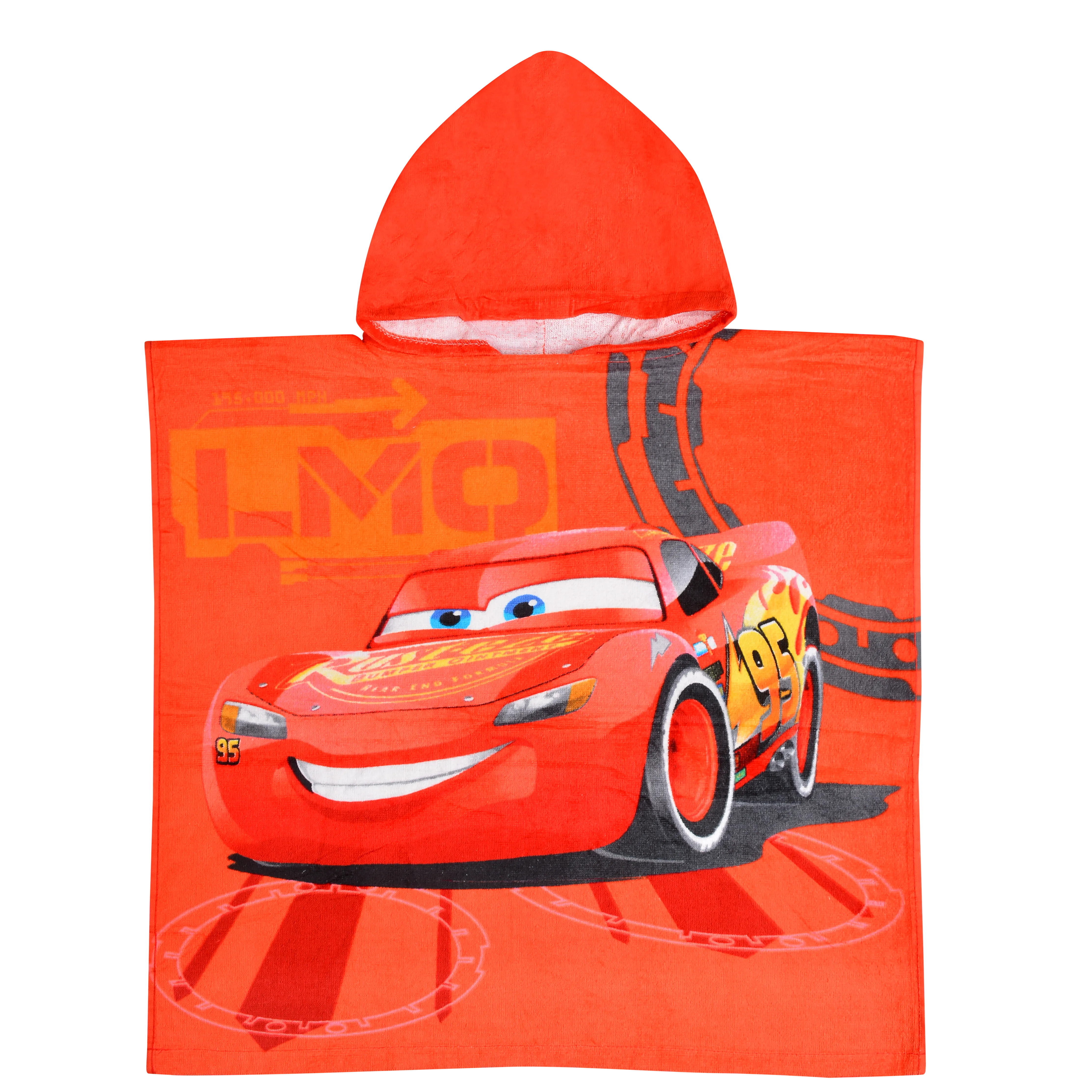 Lightning McQueen Beach Poncho (Model 009)