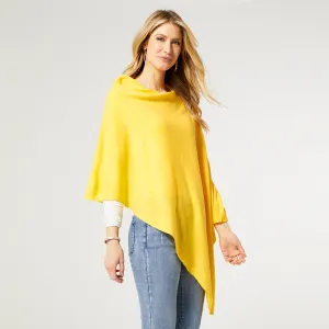 Lightweight Poncho - Aspen Gold - Final Sale