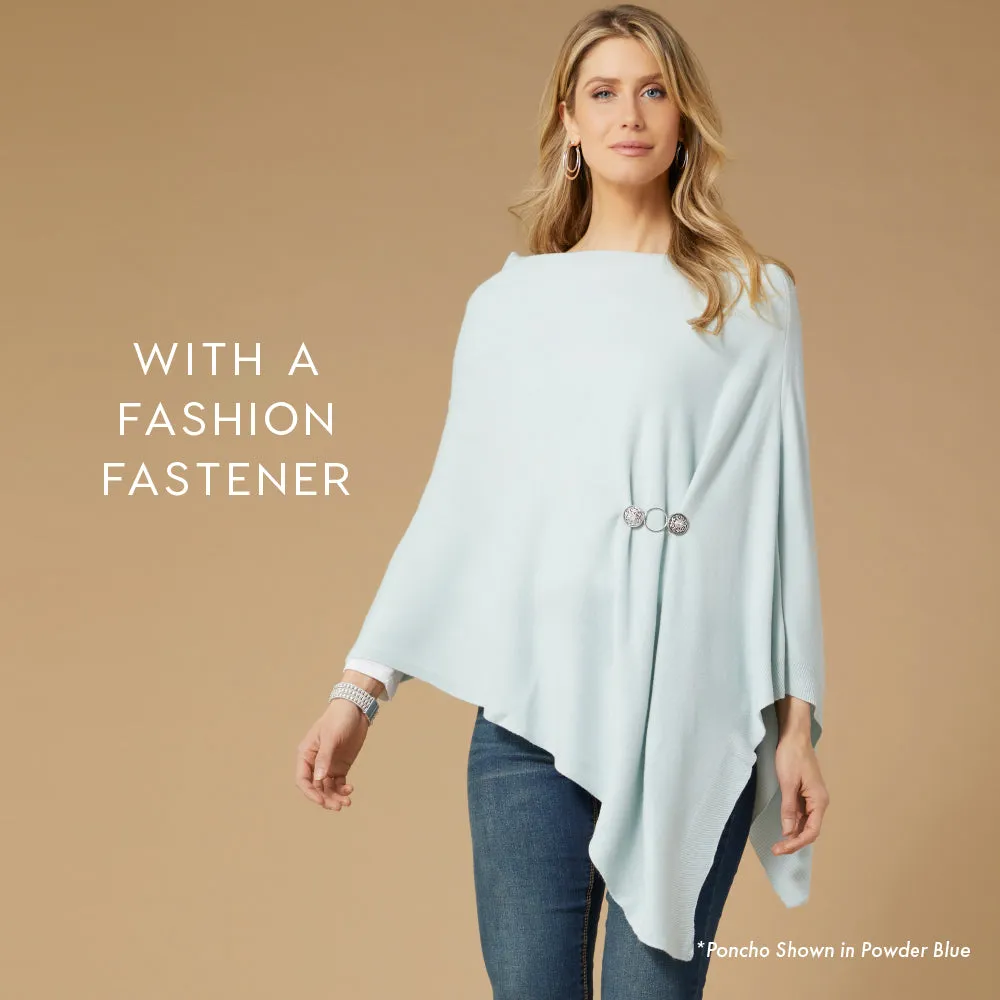 Lightweight Poncho - Aspen Gold - Final Sale