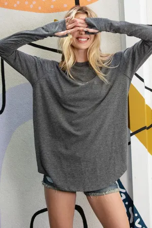 On the Move Thumbhole Tunic Tee (6 Colors)