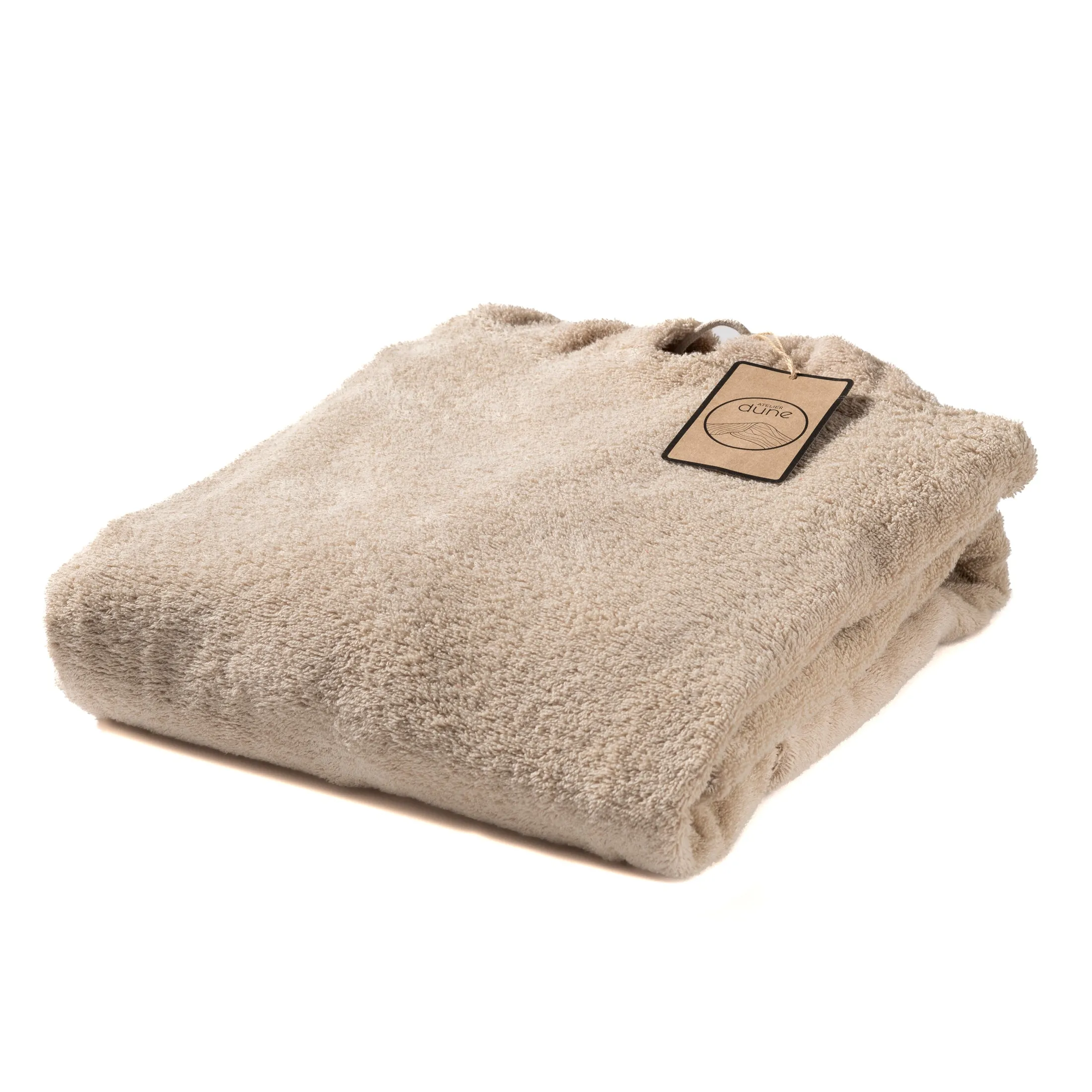 Poncho Premium coton bio - Sable