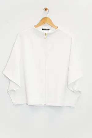 Poncho Zipped Jacket