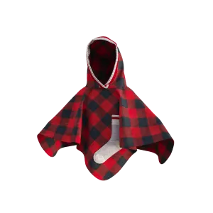 Pookie Poncho - Red Toddler/Youth Polar Fleece