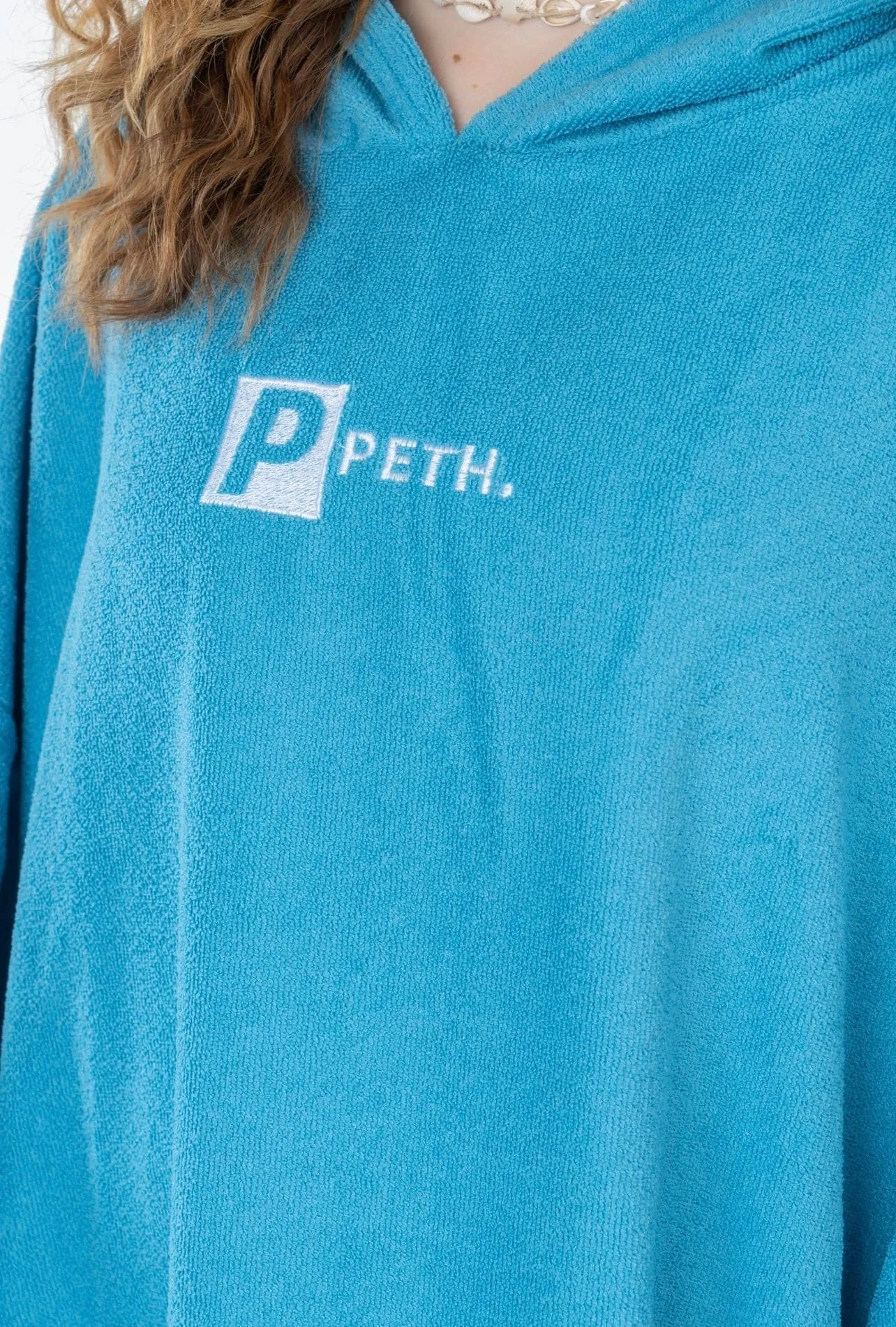Premium Microfibre Oversized Changing Poncho / Robe - TEAL