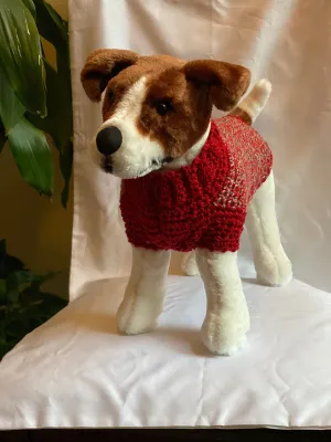 Red and Gray Christmas Sweater