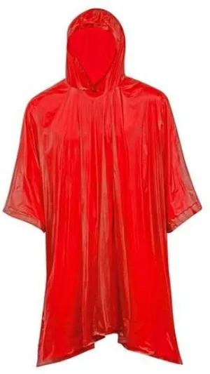 Red Rain Poncho Gift