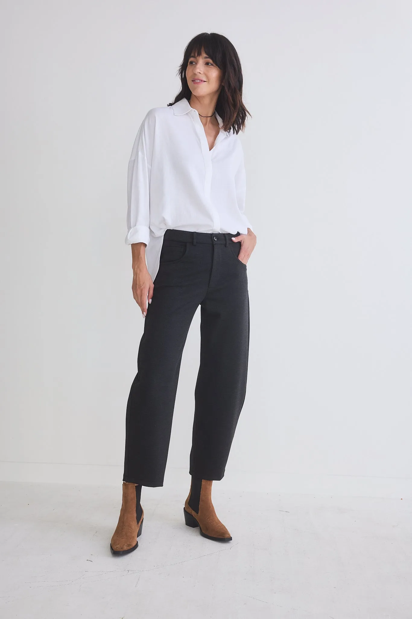 Refine Oversized Linen Tunic