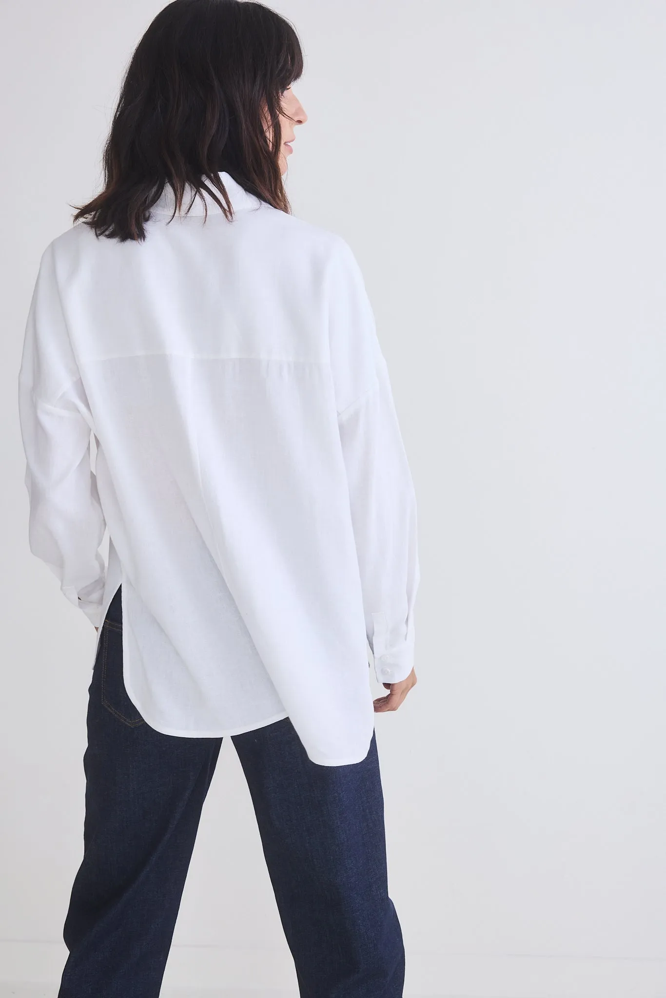 Refine Oversized Linen Tunic