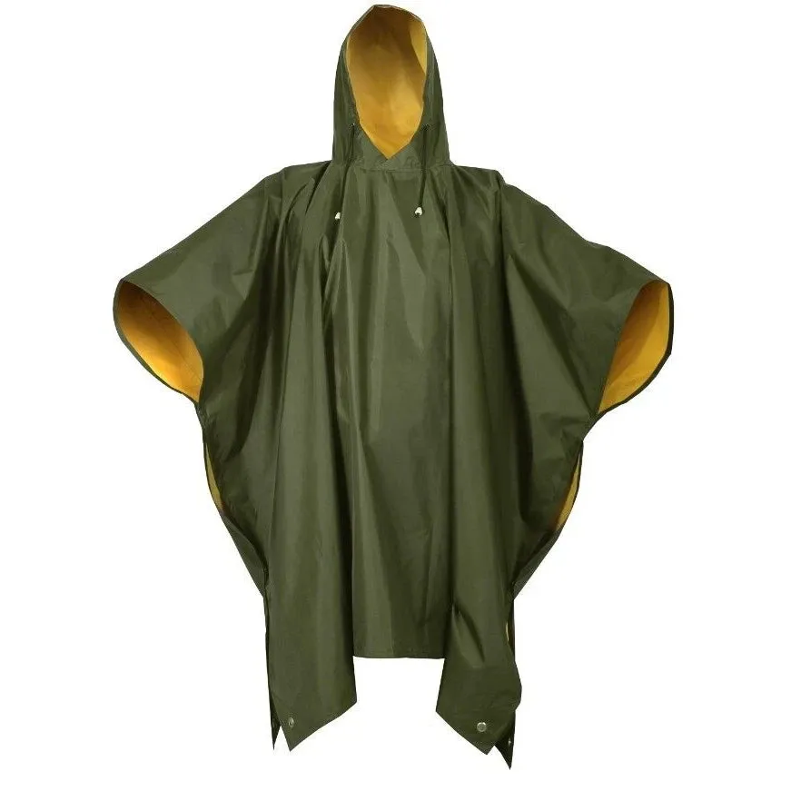 Reversible PVC Poncho