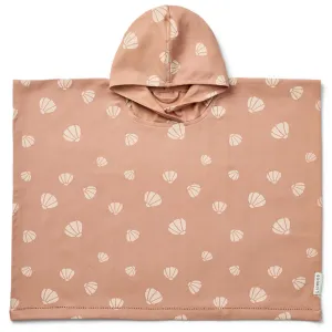 Roomie Poncho in Shell / Pale Tuscany by Liewood - Last One In Stock - 1-2 Years