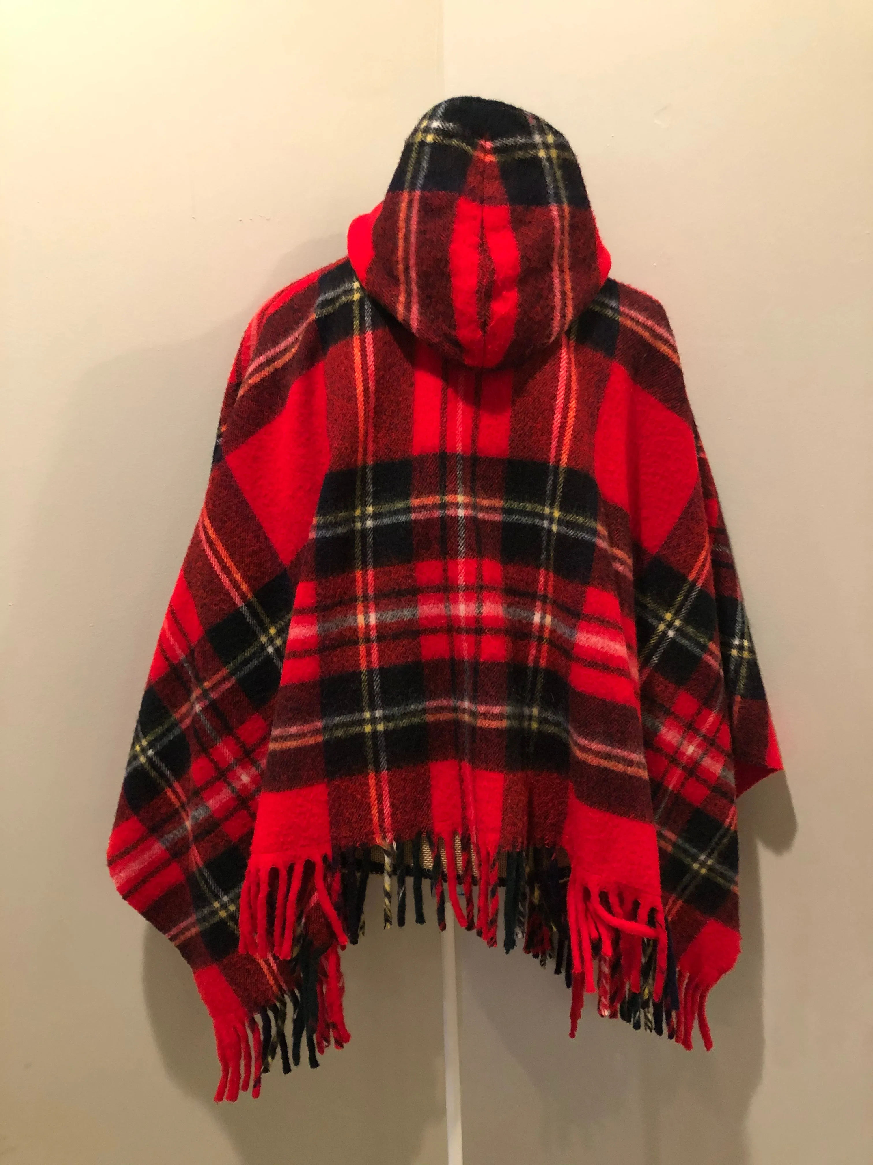 Royal Stewart Tartan Wool Cape