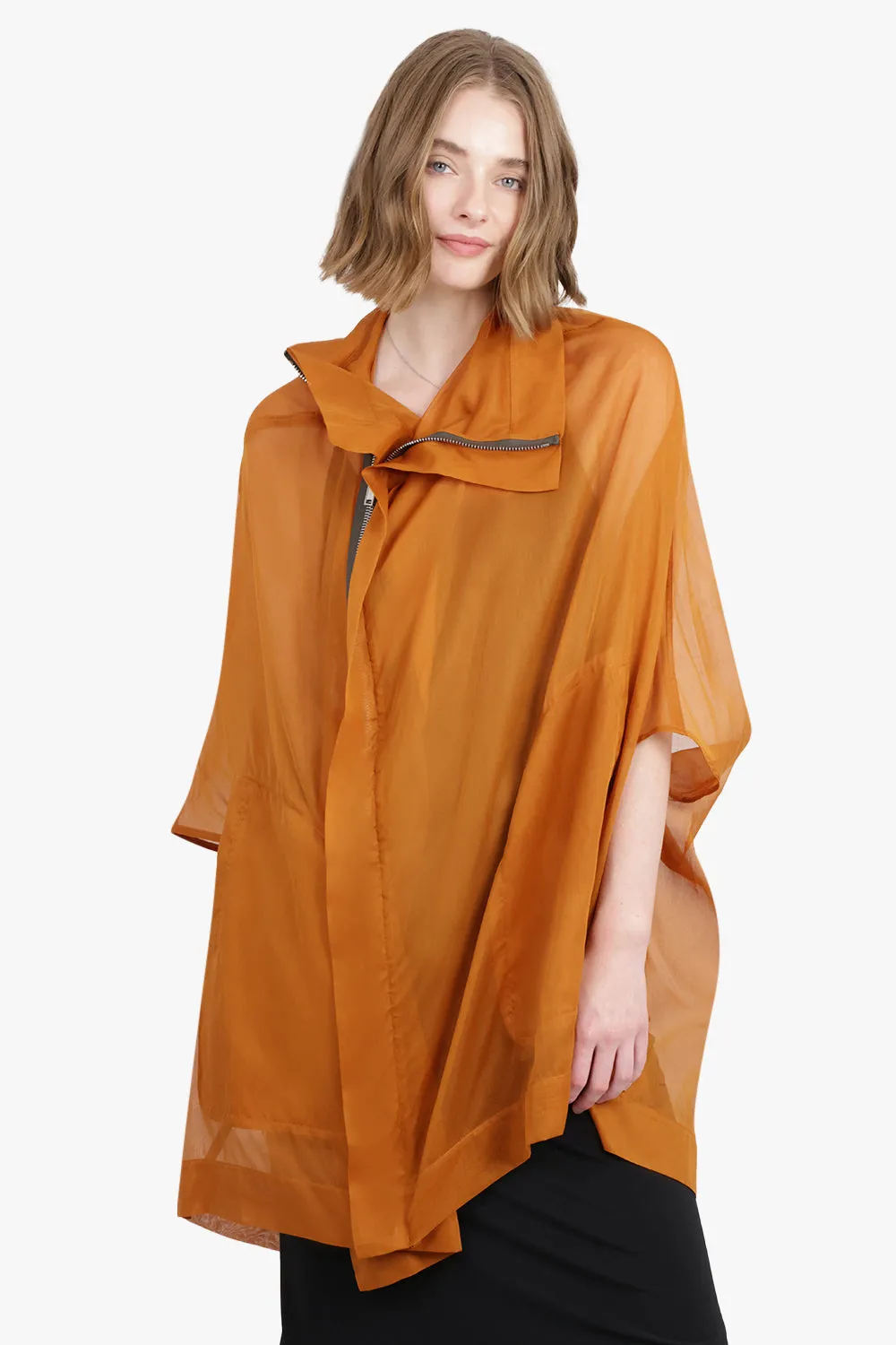 Sail Biker Poncho | Clay