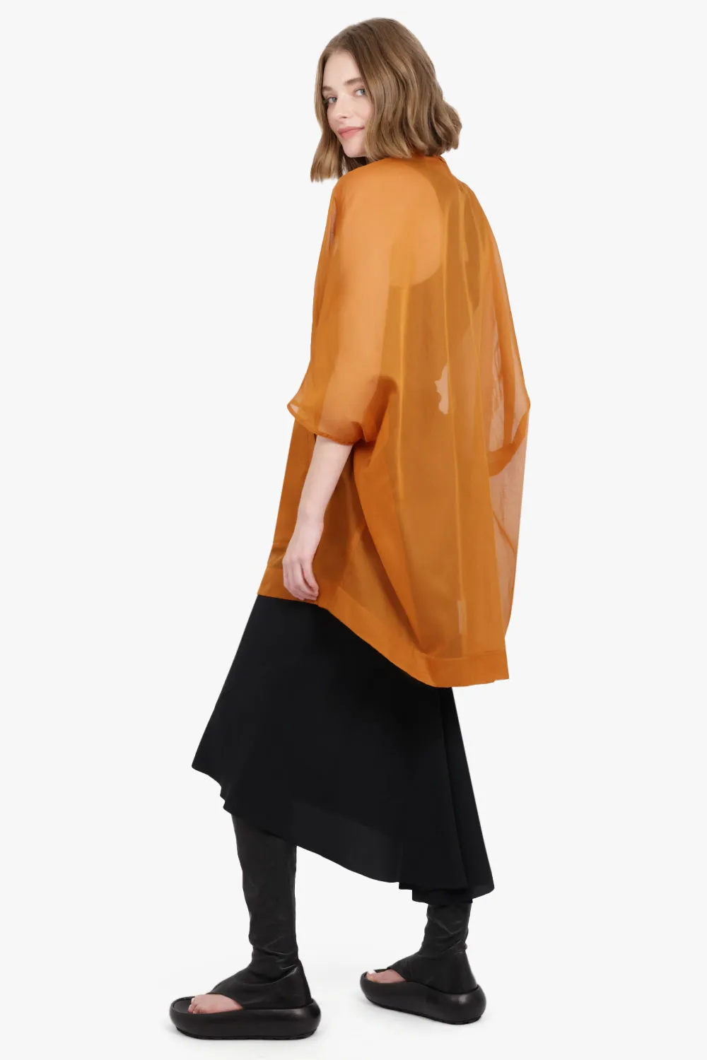 Sail Biker Poncho | Clay