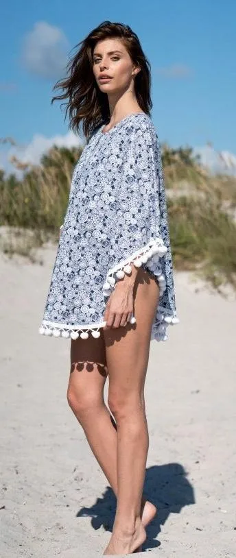 Surf Souleil Sunny Poncho (UPF 50)