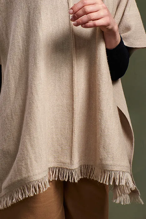 Taboa Poncho Baby Alpaca Color Nomad