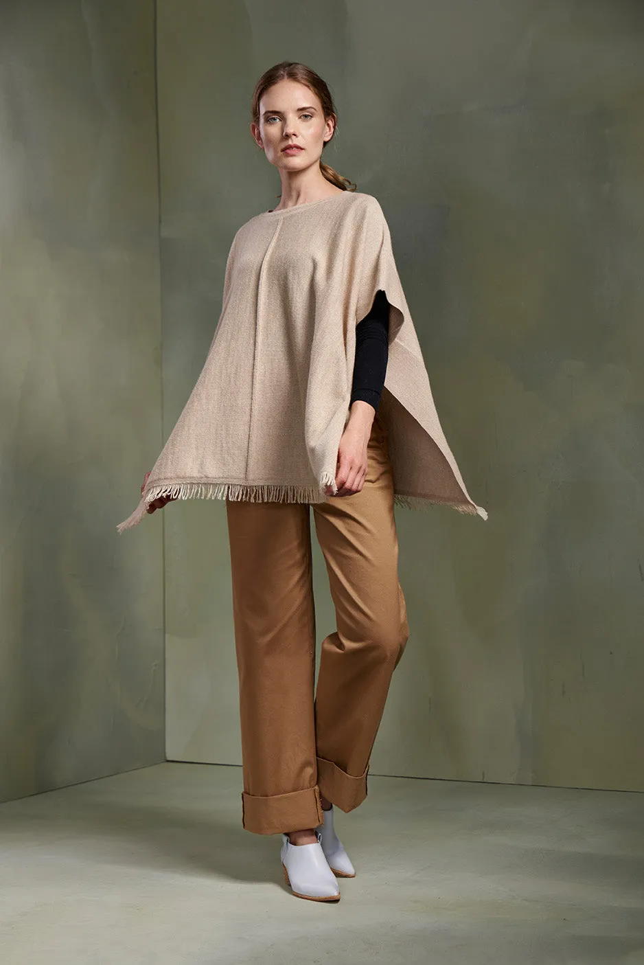 Taboa Poncho Baby Alpaca Color Nomad