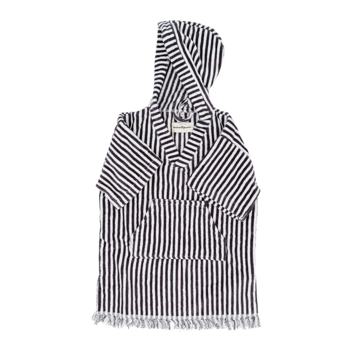 The Mini Poncho - Lauren's Navy Stripe