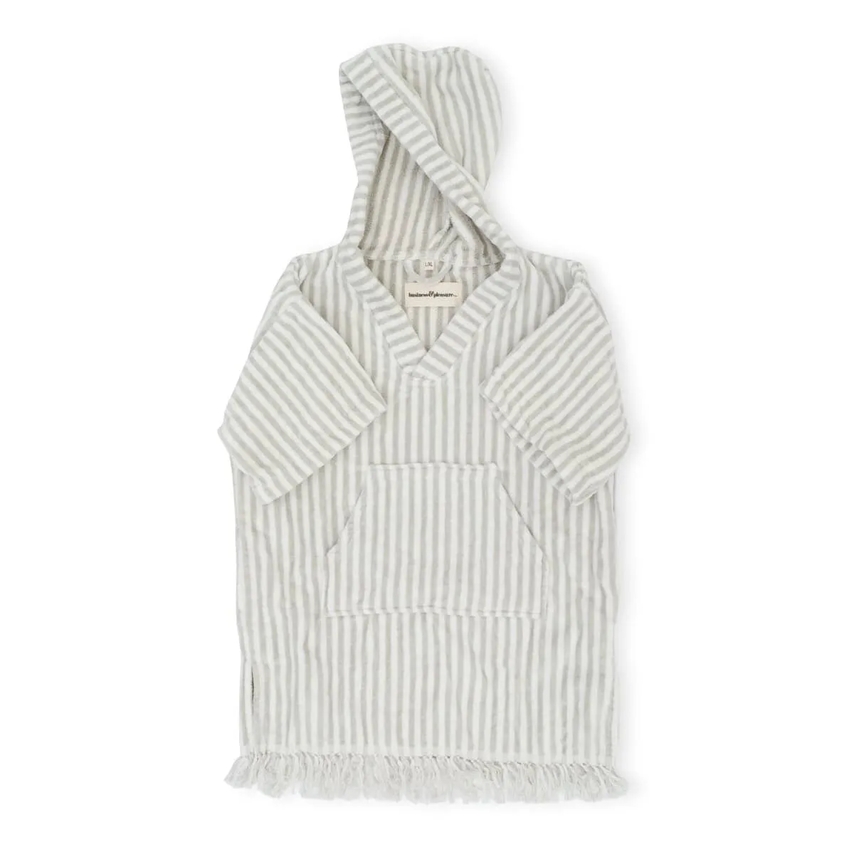 The Mini Poncho - Lauren's Sage Stripe