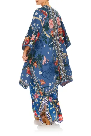 THROW OVER PONCHO FARAWAY FLORALS