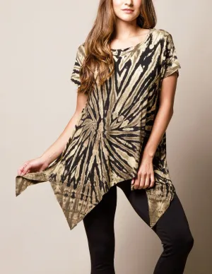 Tie-Dye Asym Tunic
