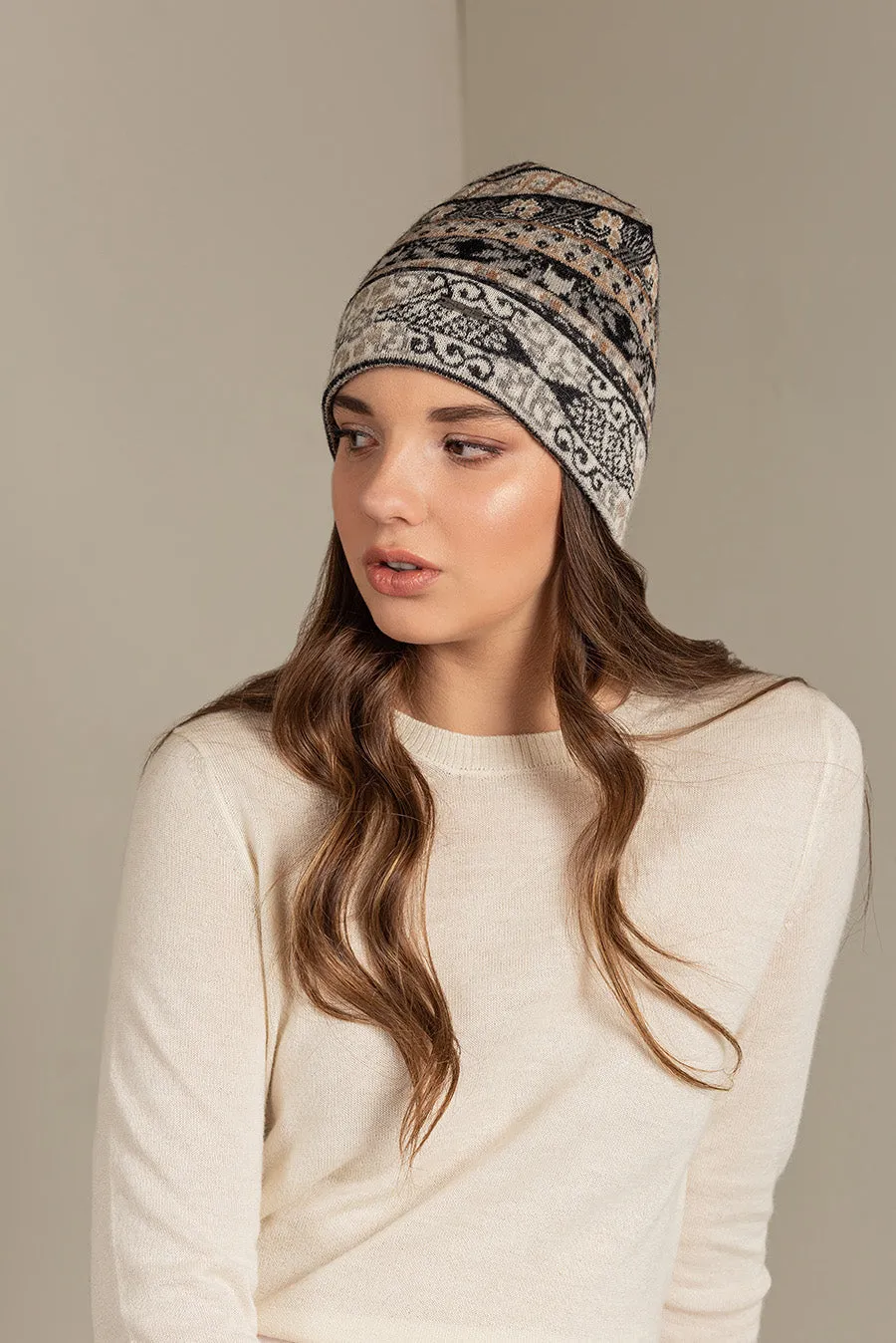 Ukali Hat Baby Alpaca Color Natural