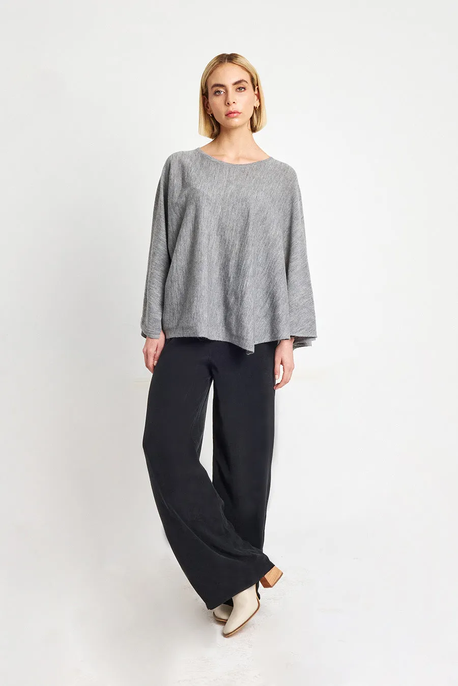 Wimar Poncho Baby Alpaca Color Nuage