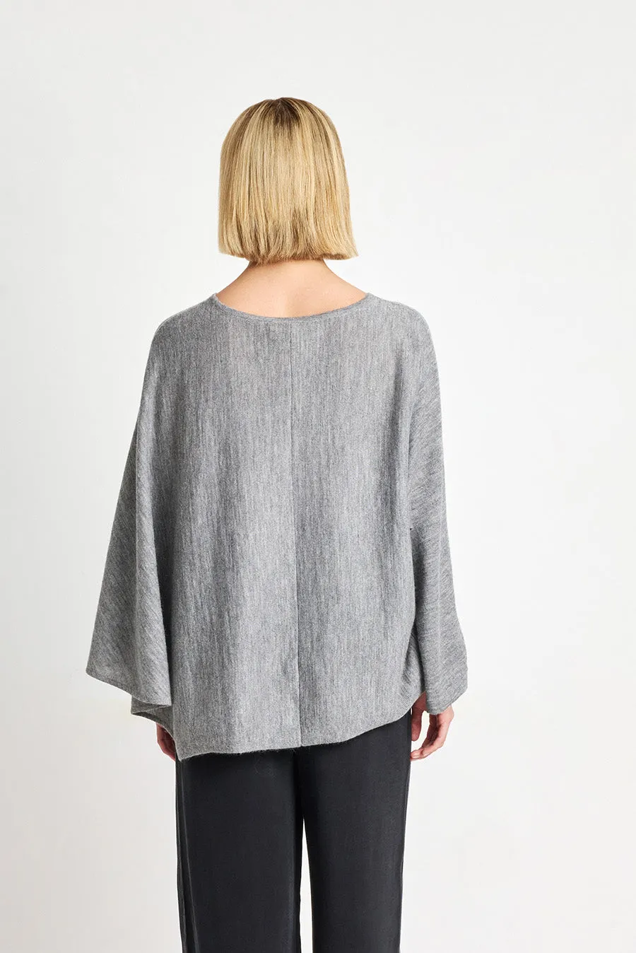 Wimar Poncho Baby Alpaca Color Nuage