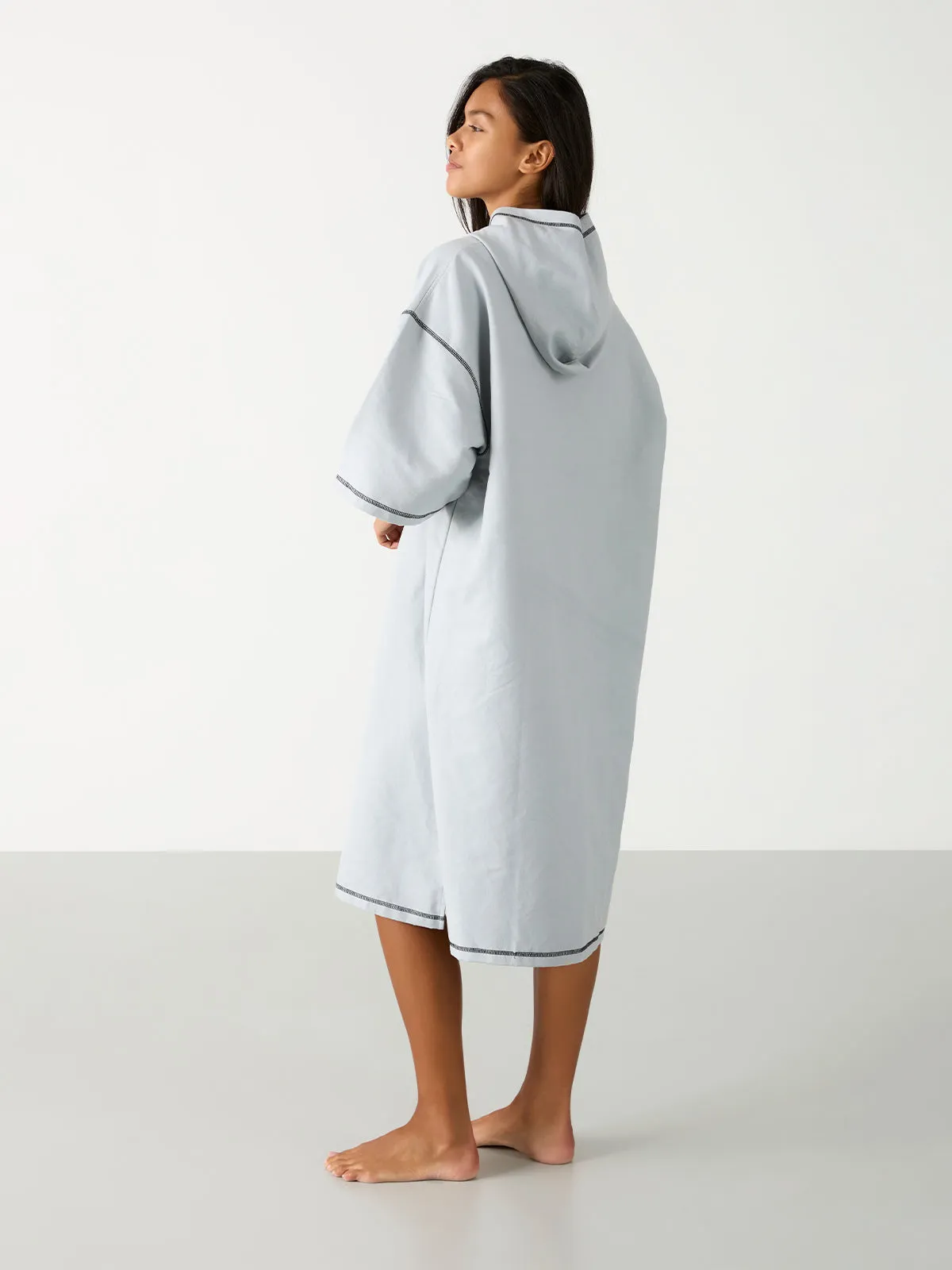 Women's Travel Poncho Towel | Slate