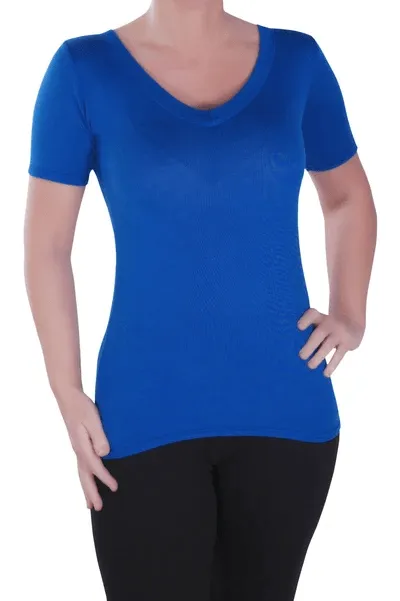 Yana Short Sleeve V Neck T-Shirt