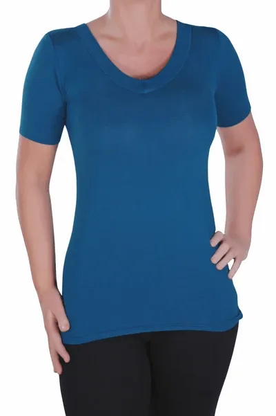 Yana Short Sleeve V Neck T-Shirt
