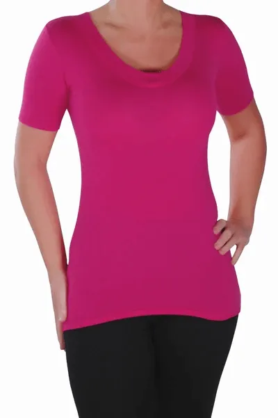 Yana Short Sleeve V Neck T-Shirt