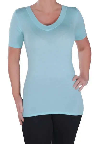 Yana Short Sleeve V Neck T-Shirt